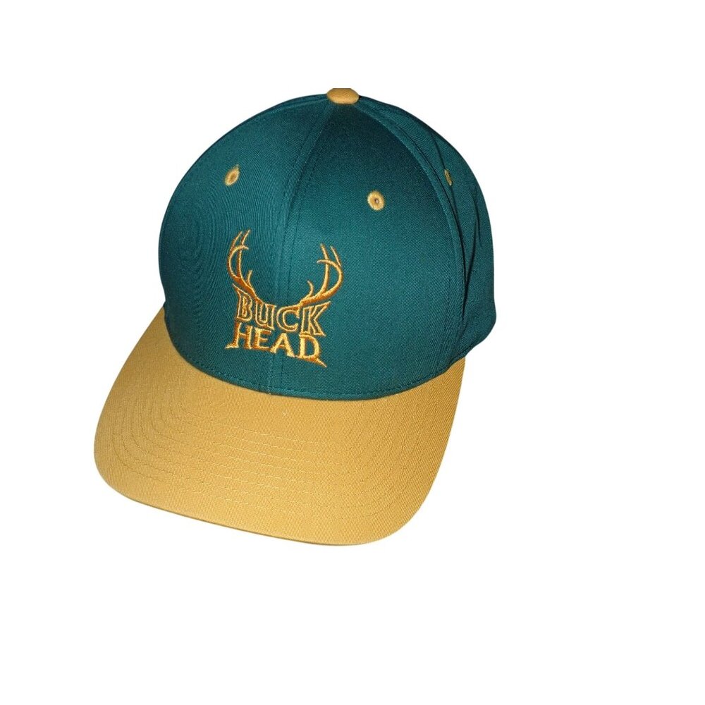 Pacific Headwear Buck Head Hat Mens embroidered adjustable‎ Green Cap Pro Model